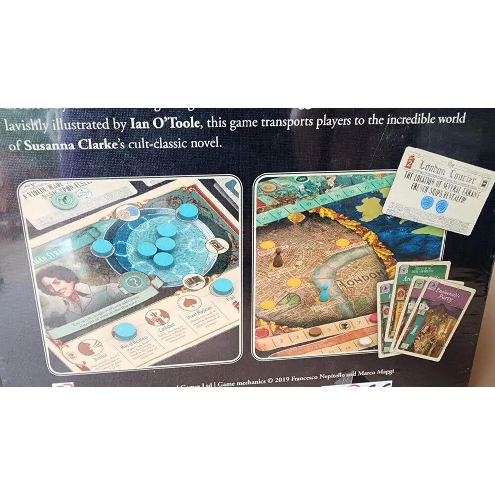 Jonathan Strange & Mr. Norrell - A Board Game of English Magic Board Game Sealed